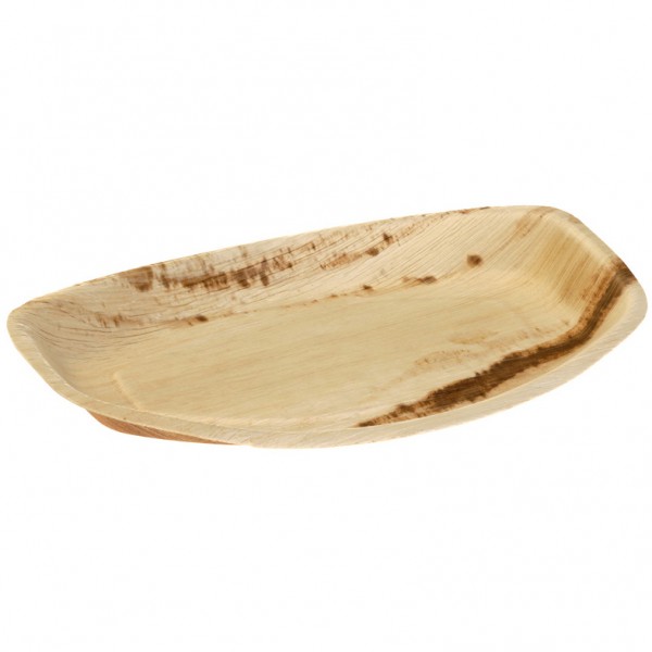 Palmblatt Platte mittel 34,5x23,5cm, 2,5 cm tief