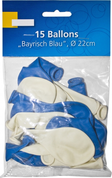 Luftballons Bayrisch Blau 220mm