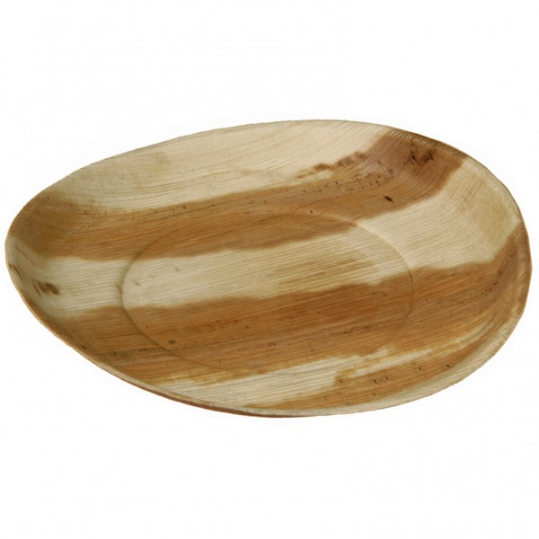 Palmblatt Teller rund, Ø 26cm, 2,5cm tief