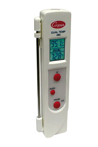 Thermometer 480,-33 - +220C°,IR,KT